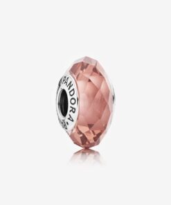 Charm Murano Facetado Blush Pink