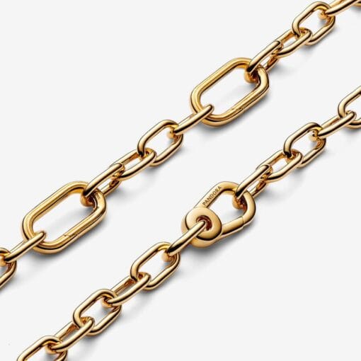 Pulsera de Cadena de Eslabones Pequeños PANDORA ME Oro
