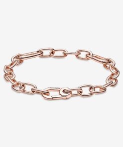 Pulsera de Cadena de Eslabones Pequeños PANDORA ME Rose Gold