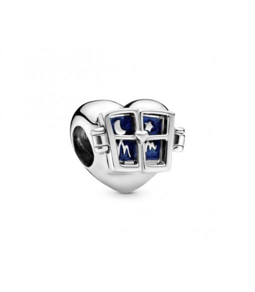 Charm Corazon con Ventana