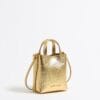 Bolsa Chihuahua Mini Piel Oro