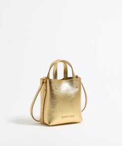 Bolsa Chihuahua Mini Piel Oro