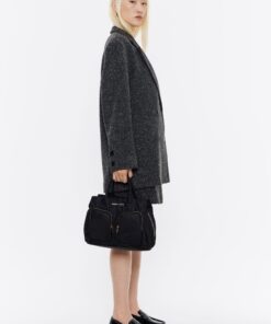 Bolsa de Mano Pocket Grande Nylon Negra