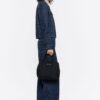 Bolsa de Mano Mediana Nylon Negra