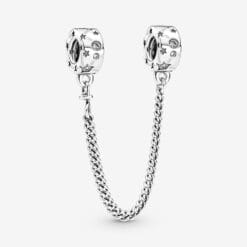 Cadena de Seguridad con Estrellas y Galaxias