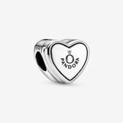 Charm de Corazón con el Logotipo de Pandora YES