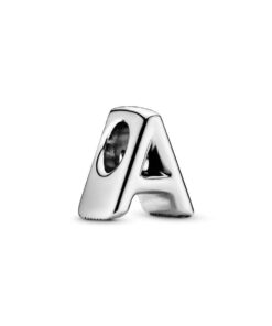 Charm en Plata de Ley Letra A