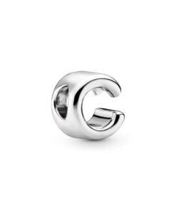 Charm en Plata de Ley Letra C