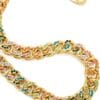Collar de Cadena Adornado con Cristales