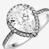 Anillo Lágrima Radiante
