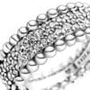 Anillo Con Banda De Pavé