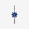 Anillo De Corona Azul