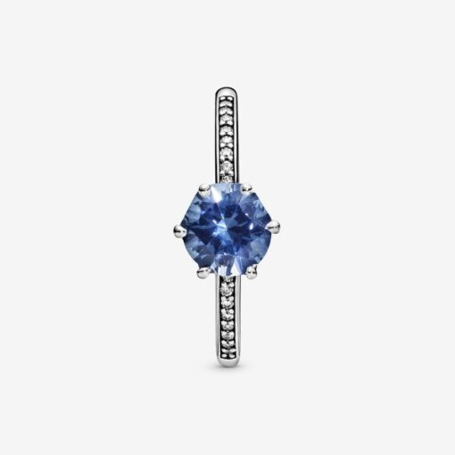 Anillo De Corona Azul