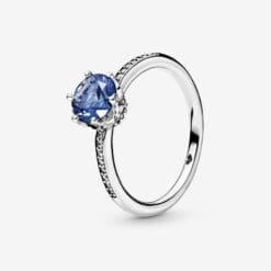 Anillo De Corona Azul