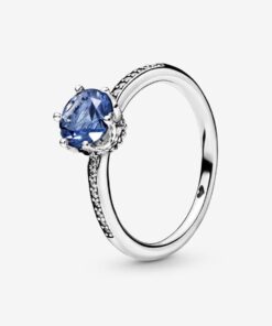 Anillo De Corona Azul
