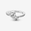 Anillo De Doble Corazón