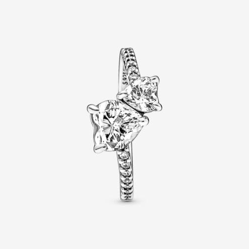 Anillo De Doble Corazón