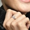 Anillo De Doble Corazón
