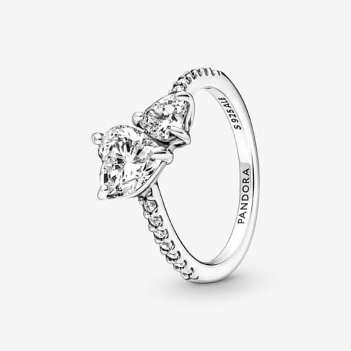 Anillo De Doble Corazón