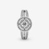 Anillo De Doble Halo