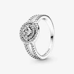 Anillo De Doble Halo
