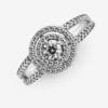 Anillo De Doble Halo