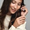 Anillo De Hojas Brillantes