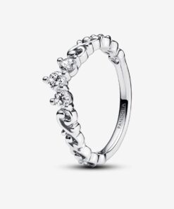 Anillo Tiara Con Espiral Real