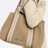 Bolsa Shopper Chihuahua Grande Gabardina Camel