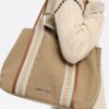 Bolsa Shopper Chihuahua Grande Gabardina Camel