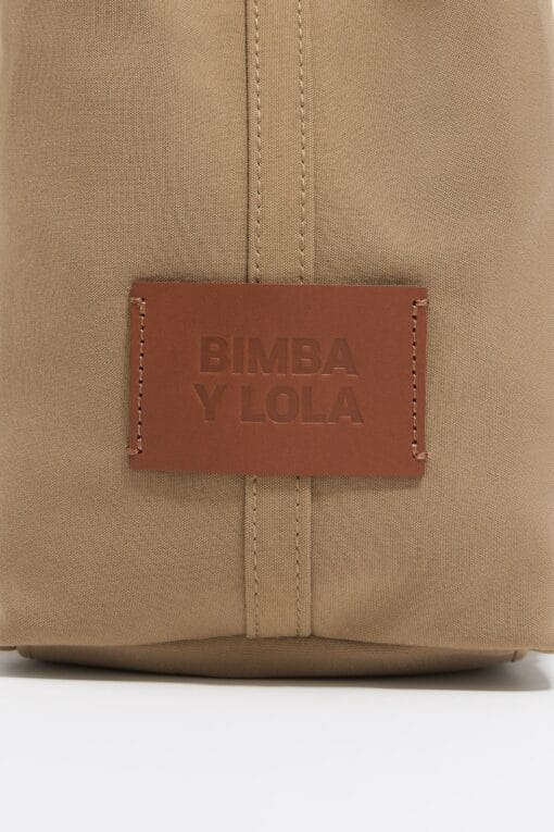 Bolsa Shopper Chihuahua Grande Gabardina Camel