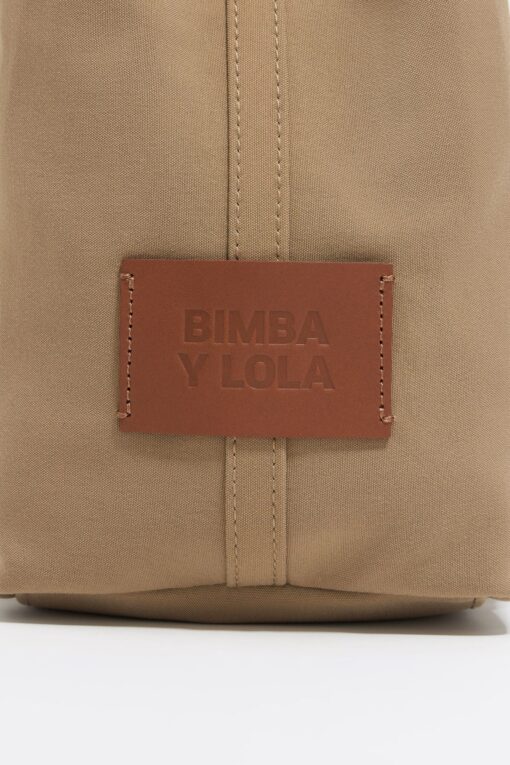 Bolsa Shopper Chihuahua Grande Gabardina Camel