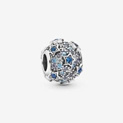 Charm con Pavé de Estrellas Elevadas