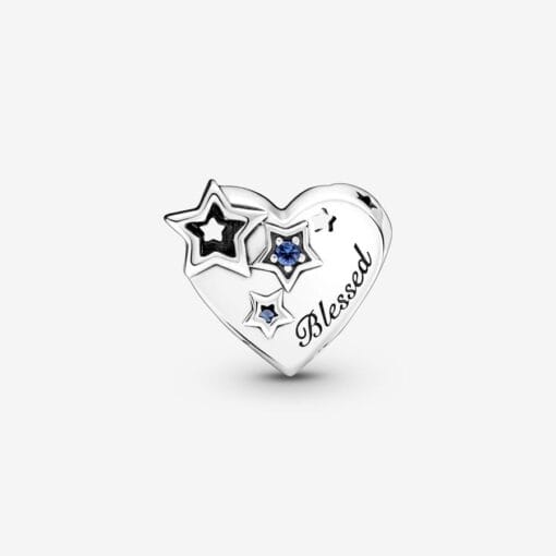 Charm de Corazón y Estrellas