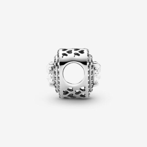 Charm de Corazones Brillantes Nivelados