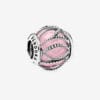 Charm Resplandor Entrelazado Rosa