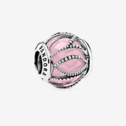 Charm Resplandor Entrelazado Rosa