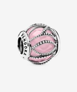 Charm Resplandor Entrelazado Rosa