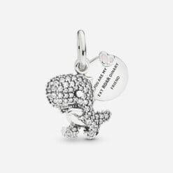 Colgante De Dinosaurio Pavé