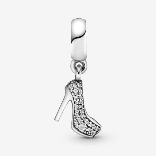Colgante Zapato Con Stiletto Pavé
