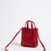Mini Bolso Chihuahua de Piel Roja