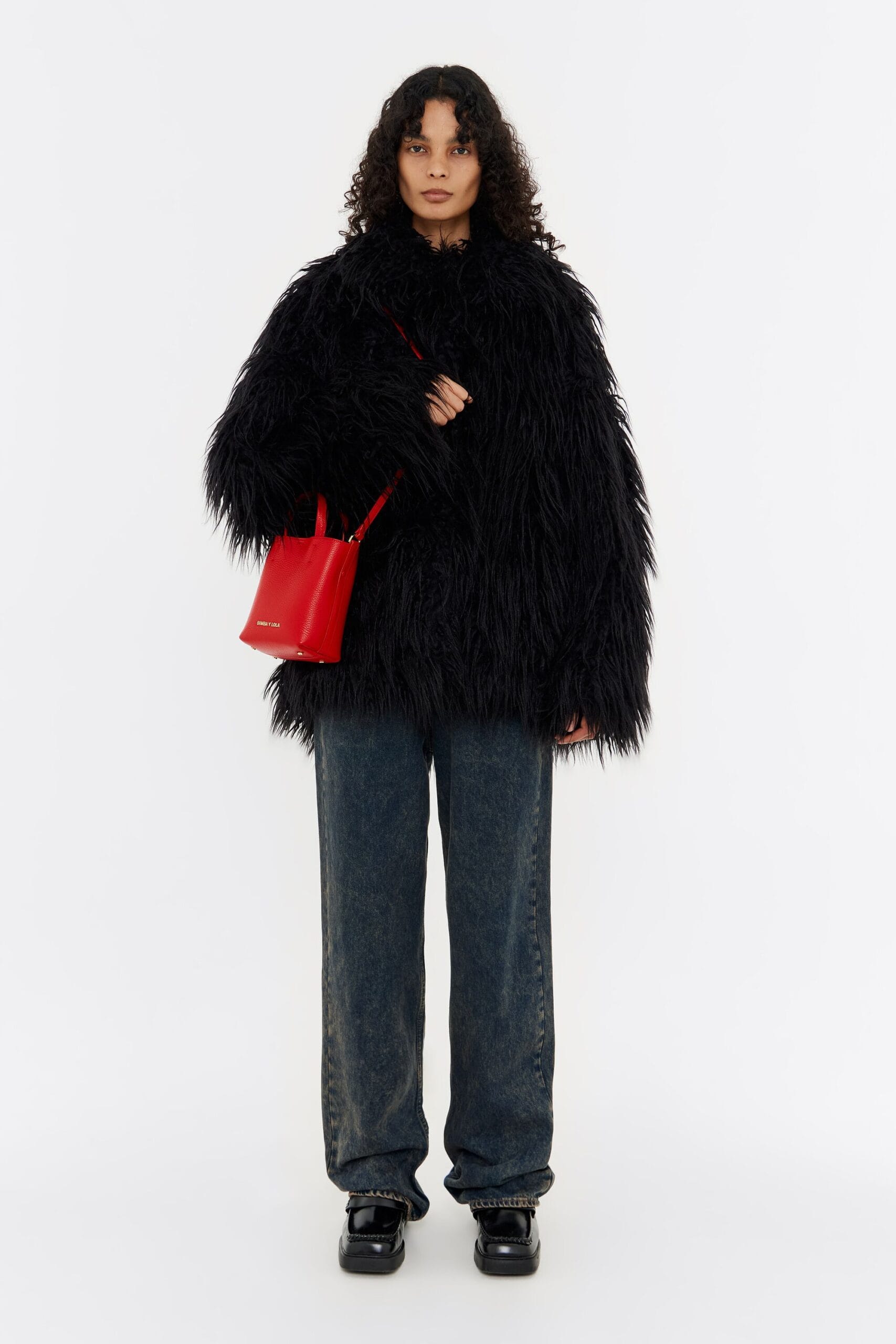 Mini Bolso Chihuahua de Piel Roja