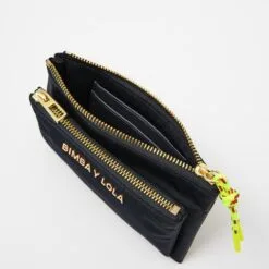 Monedero Negro Nylon