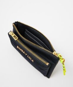 Monedero Negro Nylon