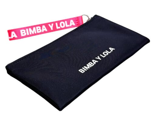 Monedero Negro Nylon Sencillo
