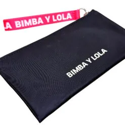Monedero Negro Nylon Sencillo