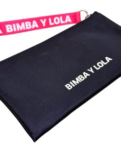 Monedero Negro Nylon Sencillo