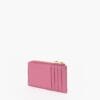 Monedero Rectangular Piel Rosa