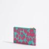 Monedero de Leopardo Turquesa
