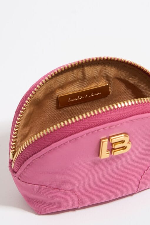 Monedero Nylon Fucsia
